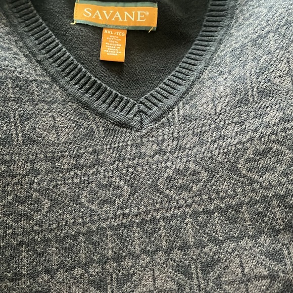 Savane Patterned Knit Vest - Picture 5 of 5